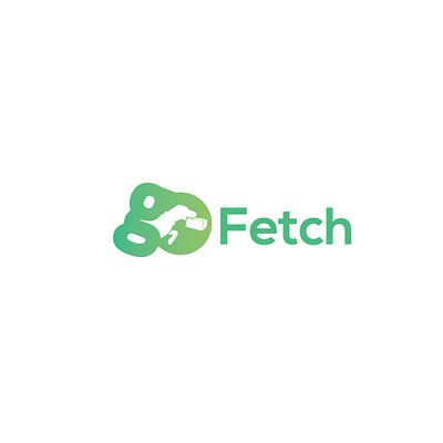 Go Fetch design icon illustration logo vector