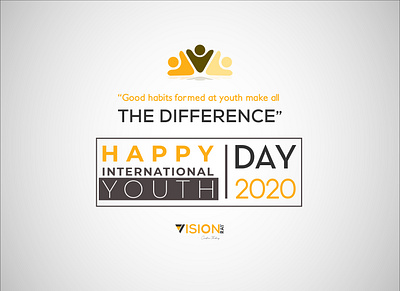 youth day 2020 adobe illustrator branding design graphic graphicdesign illustration illustrator logo visual artist