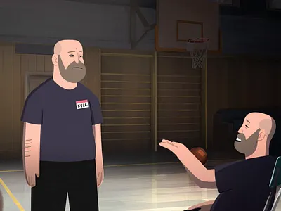 Kyle Kinane's "Trampoline in a Ditch" Album Trailer (2D) 2d animatipn adobe animation cel cel animation character animation comedy design illustration meisterhq motion tvpaint