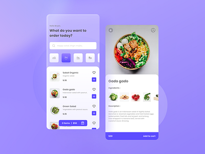 Food Delivery blurred background blurry delivery design figma figmadesign food food app glassy mobile app ui ux