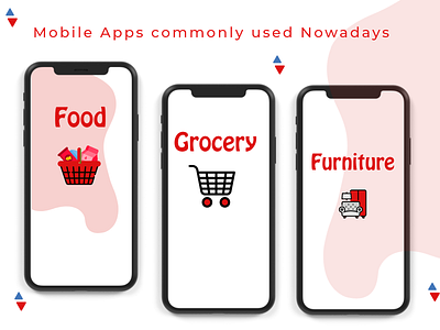 MOST COMMONLY MOBILE APPS ui