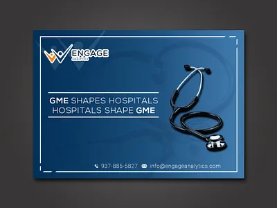 Engage Banner Design banner branding branding and identity flyer