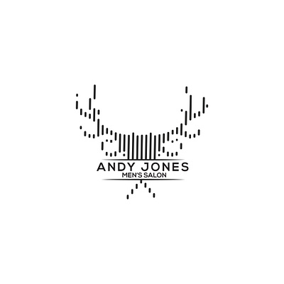 ANDY salon logo brand identity branding logo logo design