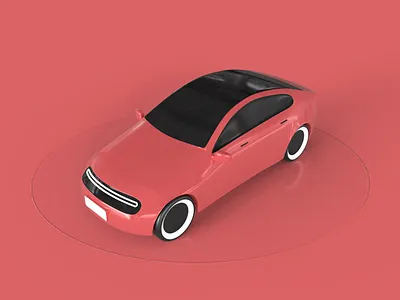 Car Avatars for Autofleet 3d 3d model 4d 4d cinema car design platform render vector