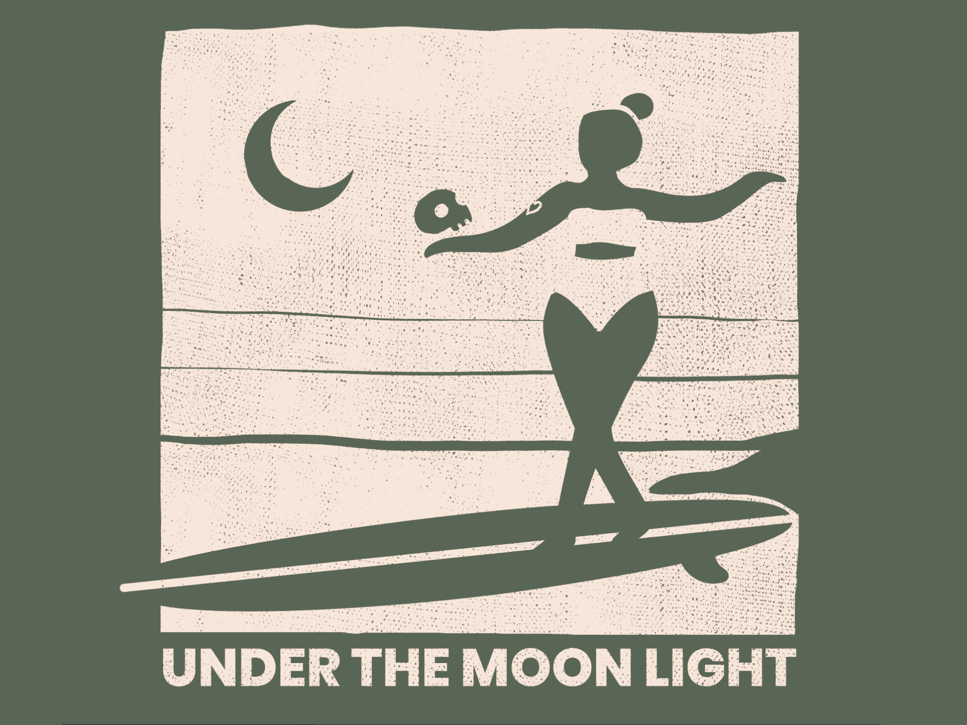 Example of UNDER THE MOON LIGHT