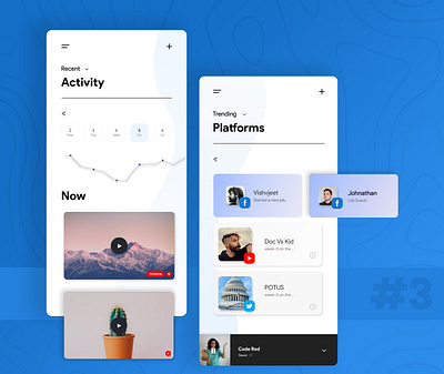 Clean Ui for Activity Log and Tracker daily 100 challenge dailyuichallenge design flat illustration ui