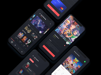 Movie UI Application app design behance daily ui design designs digital art dribbblers graphic design interaction design ios layout design mobile design product design sketch ui animation ui design uiux user interface web design website design