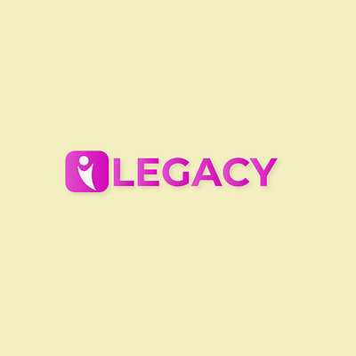 ilegacy 01 branding design graphic icon illustrator logo logo design logodesign minimal minimalist logo vector