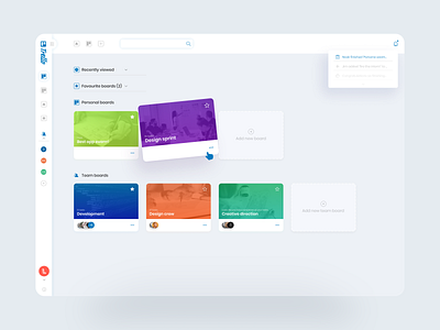 Trello Dashboard Redesign Concept clean clean ui colorful dashboard dashboard ui management app product design rebrand redesign trello ui uidesign uiux userinterface ux web dashboard webdesign webdesigner webdesigning