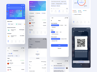 Mobile banking app app design bank bank app bank card banking design filters ios app mobile app mobile bank mobile banking mobile design ui ux