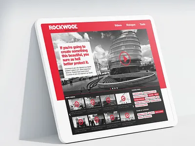 Rockwool - Create & Protect advertising branding campaign corporate danish digital ghanavati scandinavian ui ux ui video