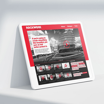 Rockwool - Create & Protect advertising branding campaign corporate danish digital ghanavati scandinavian ui ux ui video
