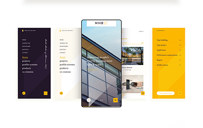 MHB - Mobile branding mobile design mobile ui repsonsive ui ui design ux design