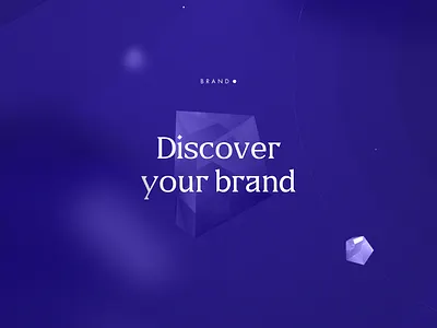 Brando • Online Brand Positioning Tool #1 brando c4d cinema4d depth design desktop headline hero homepage interactive microsite planet purple questionnaire ui ui ux universe user experience user interface ux