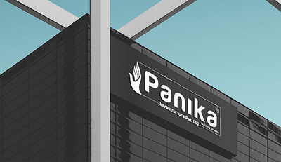 panika infra logo design