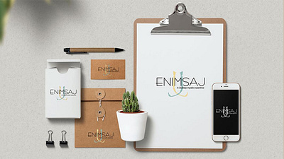 ENIMSAJ CREATIONS branding