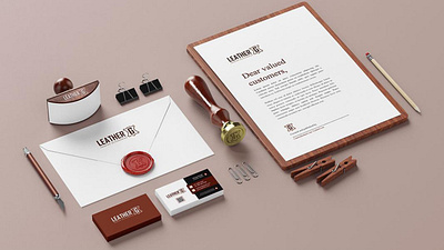 LEATHER G branding