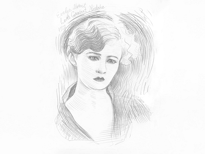 Эвелин Брент | Evelyn Brent actress celebrity female golden era hand drawing hollywood illustration lines pencil drawing redraw sketch star woman portrait актрисса женщина знаменитость карандаш портрет