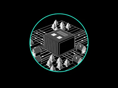 Dot Matrix Community community illustration retro