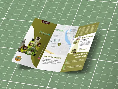 Herborist - Brochure branding brochure brochure design design herborist prints sisivisual stationery trifold brochure trifold brochure design
