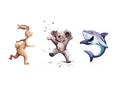 Happy little character characters childrens book childrens book art fun illustration pen ink