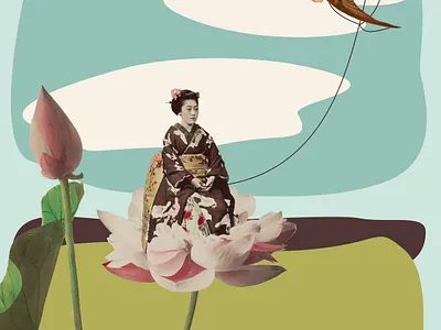 Nothing Better To Do (crop) collage collage art collages design digital collage digital illustration found art graphic design illustration paper craft print print design