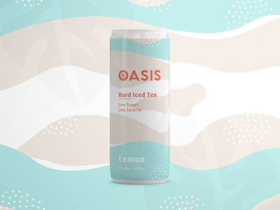 Iced Tea Label Design brand brand identity branding can design hard iced tea iced tea label design logo minimal modern nature packaging packaging design packaging mockup