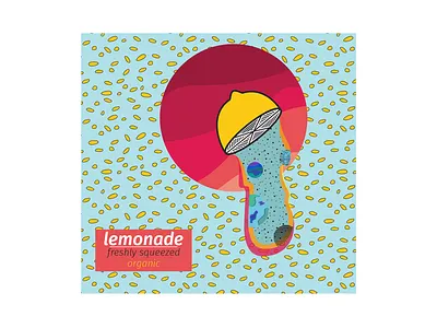Lemonade branding concept branding design illustration logo