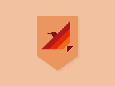 birdshield logo bird identity logo
