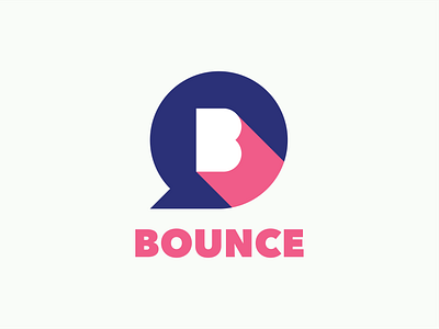 Bounce Messaging App brand brand design brand identity branding branding design chat app identity identity branding identity design identity designer identitydesign logo logo design logo mark logo mark design logo marks logodesign logos logotype messaging app