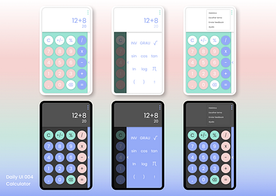 Daily UI 004 - Calculator calculator dailyui dailyui004 design figma mobile ui ux