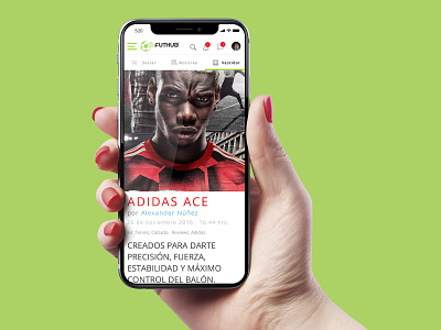 Futhub adidas futbol ios mobile soccer