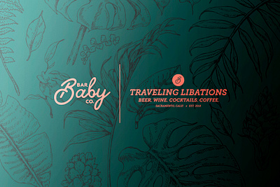 Bar Baby Co. brand brand design brandidentity branding design flat illustration logo logo design logodesign mobilebar typedesign typography