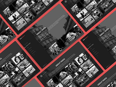 Photography Website branding design flat minimal typography ui ux vector web website