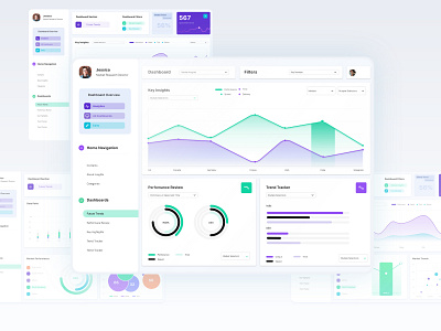 Nano Insights: Dashboard app clean dashboard dashboard ui data graph minimal ui ui design ux visualization