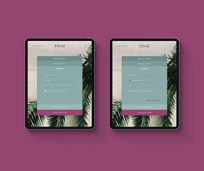 Daily UI :: 002 branding checkout checkout form credit card form daily ui dailyui dailyui 002 dailyuichallenge design lifestyle mobile mobile ui muted natural tablet