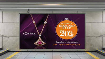 HOARDING DESIGN banner design branding hoarding