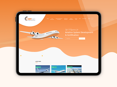 A Mobile Responsive Website For Aviation Business mobile responsive website responsive design responsive website wordpress design wordpress development