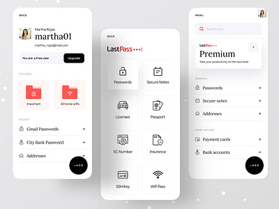 Lastpass Minimal Version app design app designer app designers brand design branding branding agency branding design clean app creative dribbble dribbble best shot dribbbleweeklywarmup google ios app ios app design lastpass minimal app minimal app design ofspace ofspace agency