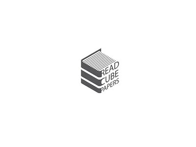 Logo concept for read cube papers app app book logo logo design logotype paper reading segogfx
