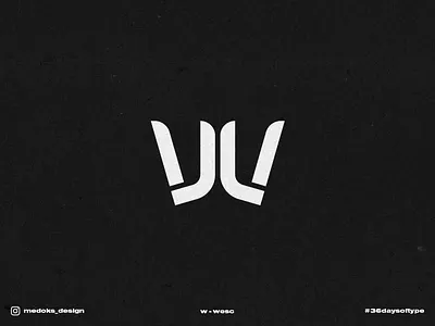 36 Days of Type - W 36daysoftype brading emblem letter logo rider sk8 skateboard type typography