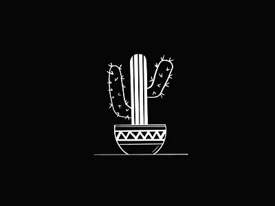 Plants of the World: Saguaro Cactus black and white blackandwhite debut dribbble illustration illustration art illustrations illustrator lineart mexican mexico nature outdoors pattern plant plants procreate vector white
