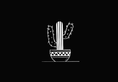 Plants of the World: Saguaro Cactus black and white blackandwhite debut dribbble illustration illustration art illustrations illustrator lineart mexican mexico nature outdoors pattern plant plants procreate vector white