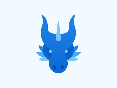 Dragon flat icon astrology design dragon flatdesign graphic design vector art zodiac