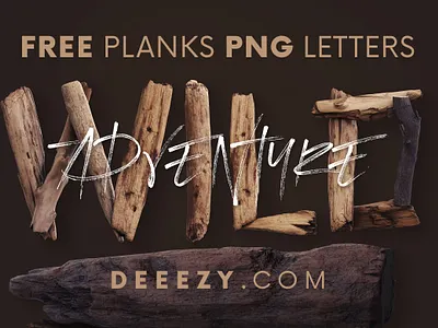 Free Wild Adventure 3D Lettering 3d 3d lettering 3d letters adventure font forest free free font free graphics freebie lettering typography wild wood wooden wooden font