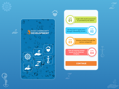 Android App For Essex Community Development android app android app development android app development company android ui creative mobile app mobile app design agency mobileappdesign