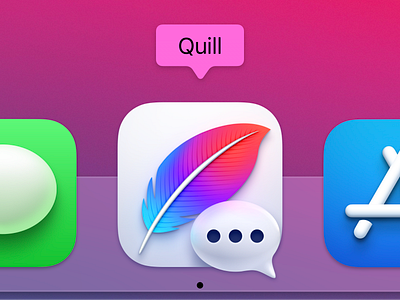 Quill Big Sur App Icon app icon big sur macos