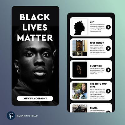 BLM app blacklivesmatter design mobile app mobile ui ui user experience userexperiencedesign ux web