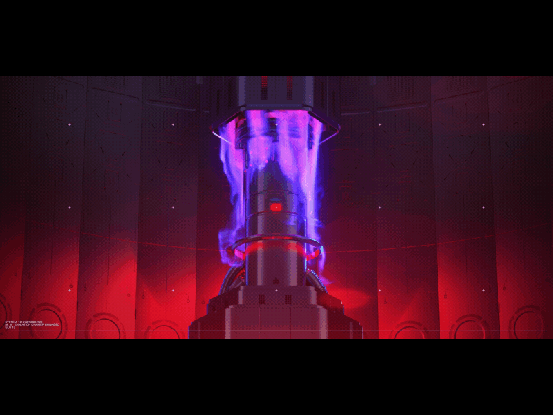 Chamber 3d after effects alien animation c4d chamber cinema 4d cyber punk digital motion graphics smoke sim synthetic x particles