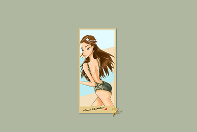 Summer Sea&Sand adobe illustrator adobe photoshop fashion illustration summer